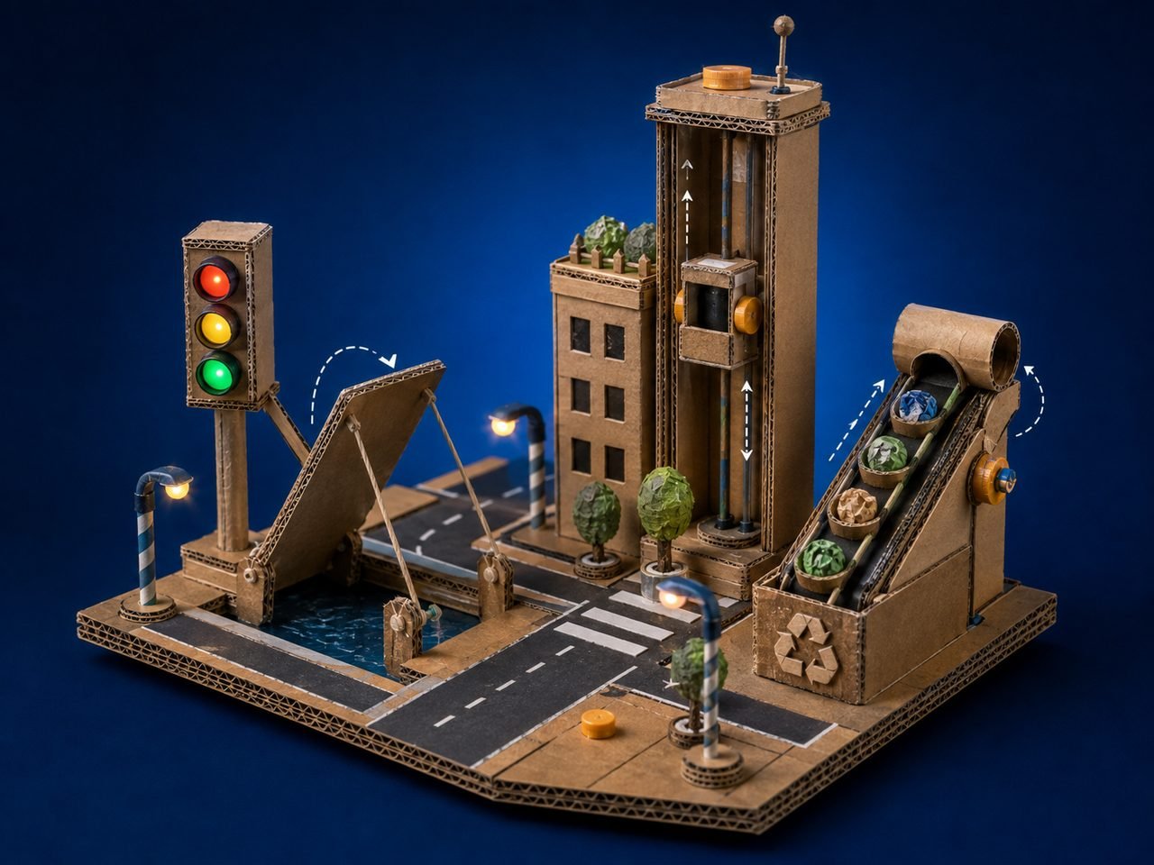 Maquete "Cidade Inteligente" (projeto integrador)